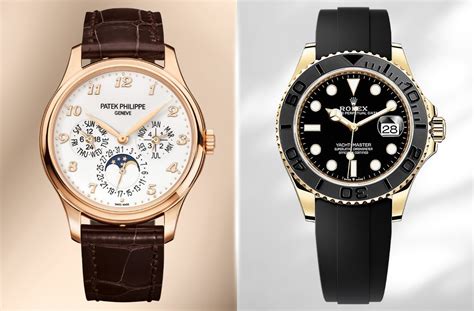 patek philippe vs rolex price